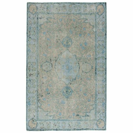 JAIPUR RUGS Kai Persian Knot 4 by 22 Alessia Design Rectangle Rug, Pelican - 9 x 13 ft. RUG133037